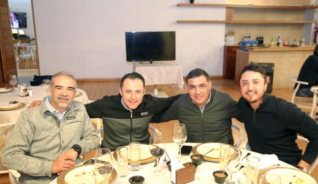  José Luis Mercado, Jesús Martin del Campo, Javier Hernández y Pablo Martin del Campo.