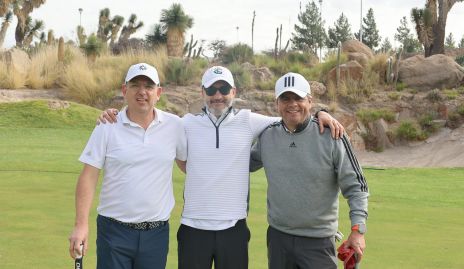  Julián Ortiz, Alejandro Reynoso y Toño Flores.