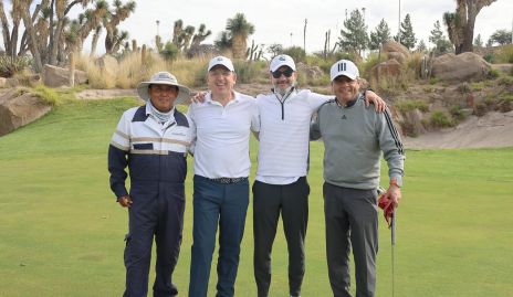  Julián Ortiz, Alejandro Reynoso, Julián y Toño Flores.