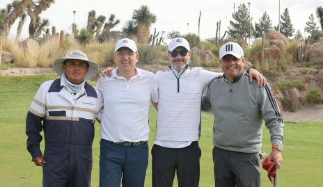  Julián Ortiz, Alejandro Reynoso, Julián y Toño Flores.