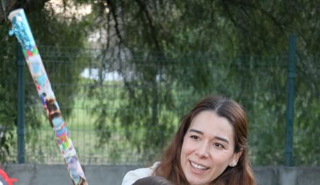  Michel Cano con su Álvaro Gómez.