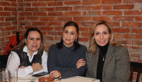  Lupina Soto, Berenice Márquez y Mónica Miranda.