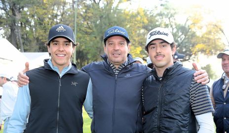 Andrés, Jorge y Pablo Morales.