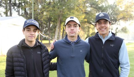  Marcelo Díaz Infante, Santiago Morales y Andrés Morales.