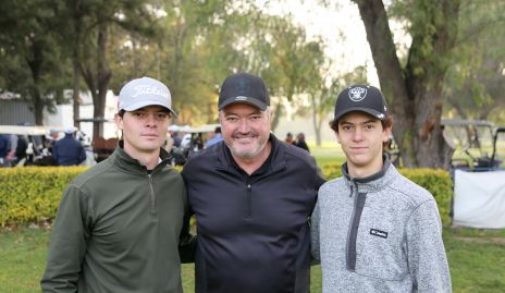  Juan Carlos, Juan y José Manuel Hernández.