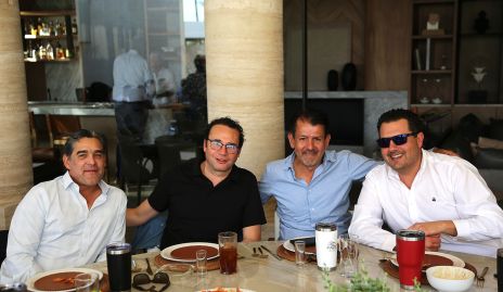  Pepe Garfias, Xavier Nava, Obed Gutiérrez y Javier Abella.
