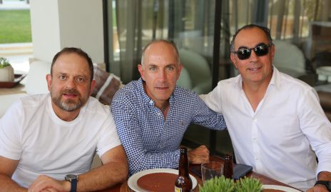  Saad Sarquis, Juan Carlos Nieto y Fernando López.