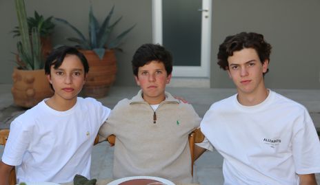  Patricio Leos, Mateo Espinosa y José Manuel Hernández.