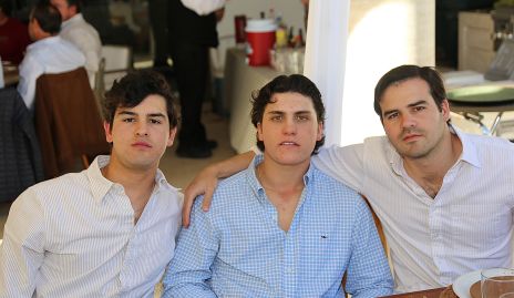  Diego Gómez, Piero Pizzuto y Jero Gómez.