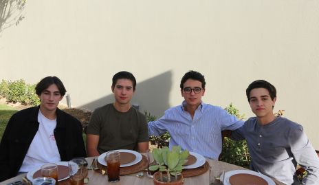  Juan Carlos Nieto, Marcelo Villarreal, Pablo Díaz y Marcelo Díaz Infante.