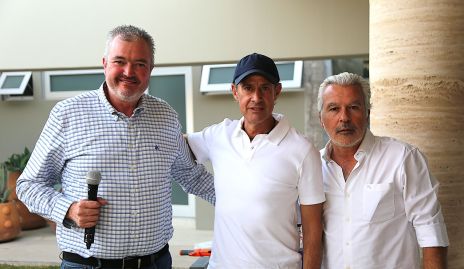  Juan Hernández, Gildo Gutiérrez y Jero Gómez.