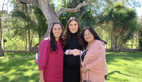  Gabriela Ramírez, Lili Medina y Marcelle Del Valle Coulon.