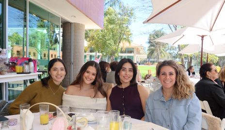  María Enríquez, Sofía Medina, Daniela de la Huerta y Giselle Valdez.