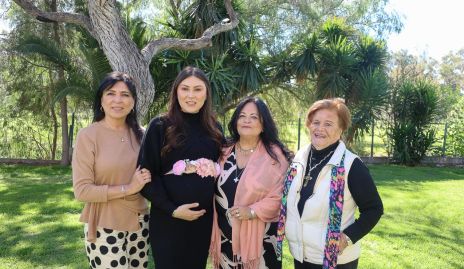  Carolina Aguilar, Lili Medina, Marcelle Del Valle Coulon y Marcelle Coulon.