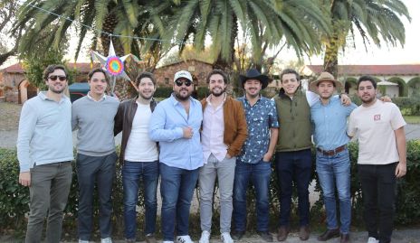  Rodrigo Abud, José Manuel Lozano, Dago Castillo, Emilio Gómez, Marcelo Navarro, Carlos Derbez, Rodrigo Ferretiz, Alejandro Stevens y Max Gómez.