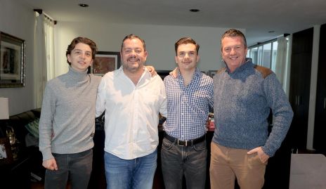  Andrés Meade, Ramón Meade, Diego Meade y Paulo Meade.