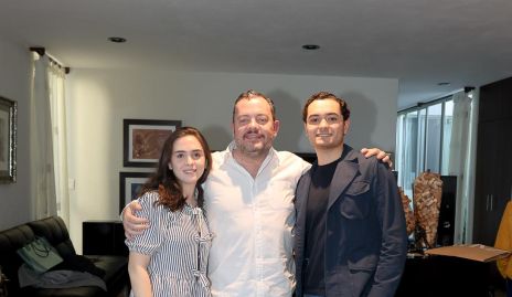  Fede Meade, Ramón Meade y Armando Villasuso.