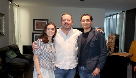  Fede Meade, Ramón Meade y Armando Villasuso.