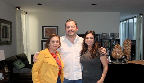  Mary Nieto, Ramón Meade y Alejandra Martínez.