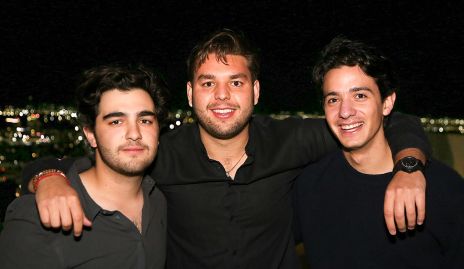  Alejandro Cambeses, Moisés Payán y Emilio Castro.