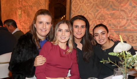  Sofía Torres, Elizabeth Treviño, Fernanda Saiz y Maru Payán.