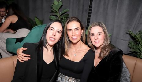  Mariana Tobías, Lucía Galarza e Isabela Biagi.
