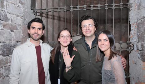  Héctor, Ale Morales, Aldo Martínez y Cecilia.