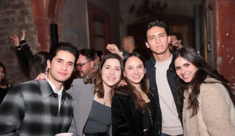  Francisco Ponce, Ana Gaby Alba, María José, Francisco Ponce y Vicky González.