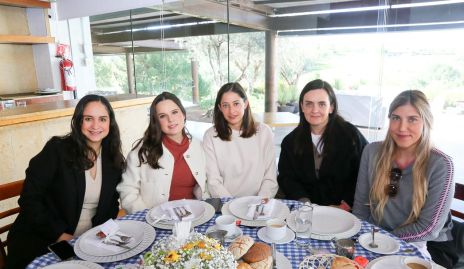  Claudia Villasana, Maite Soberón, Dani Yamín, Pili Hernández y Liz Villaseñor.