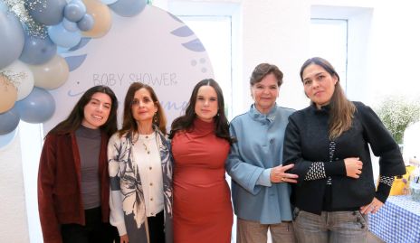  Andrea Vilet, Maite Yamín, Maite Soberón, Pili Labastida y Pili Allende.