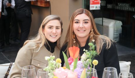  Camila Fernández y Ana Gaby Motilla.