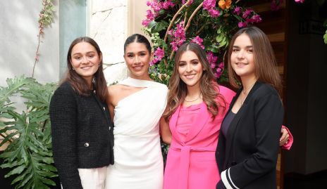  Úrsula Garfias, Isa Tobías, Car y Claudia Torres.