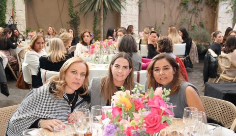  Mariana Torres, Mari Pepa Muriel y Lorena Torres.