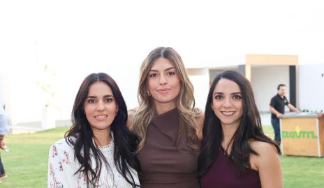  Andrea Espinosa, Sofía Álvarez y María José Macías.