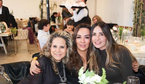  Sofía Romero, Erika Ramírez y Liliana Soto.