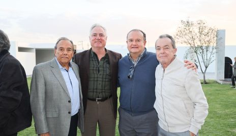  Celio Ramírez, Jesús Ramírez, Felipe Martin Alba y Agustín Soberón.