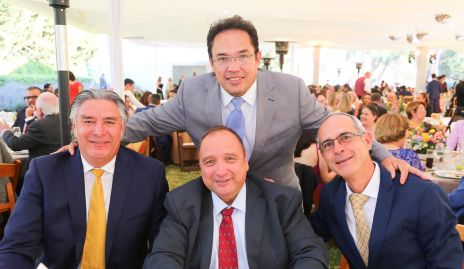  Eduardo Hermosillo, Palo Acebo, Antonio Ascanio y Alejandro Ortiz.