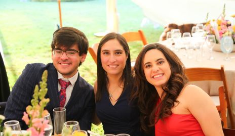  Luis, Andrea y Elen.