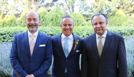  Ricardo Estrada, Juan Bernardo Ávila y Fernando Díaz de León.