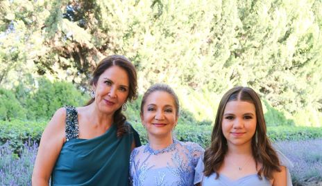  Claudia Sierra, Paty González y Lucía Ávila.