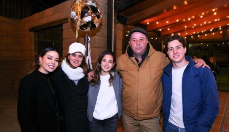  Ale Michel, Graciela Hernández, Natalia Michel, José Ignacio y José Pablo Michel.