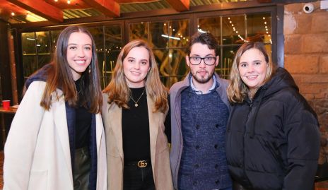  Moni Michel, Marisa Michel, Santiago del Villar y Marcela Michel.