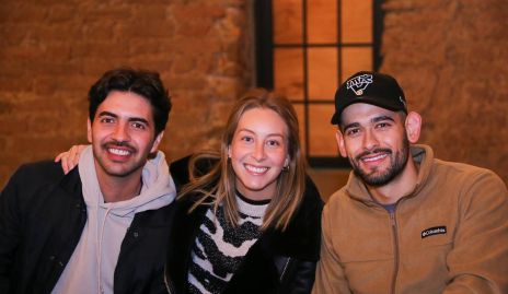  Rodrigo Espinosa, María José López y Sergio Ramírez.