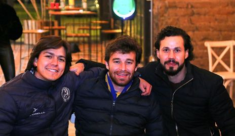  Mauricio Lomelí, Mauricio Maza y Alejandro Navarro.