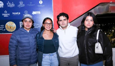  Mariano Maya, Fer Barrales, Emmanuel de la Torre y Natalia Robledo.