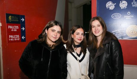  Connie Hermosillo, Andrea Barrón y Mariana Mendizábal.