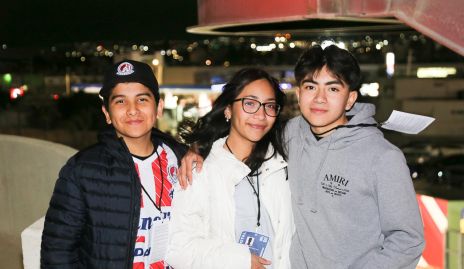  Mateo Patiño, Marisa Rivera e Isaac.