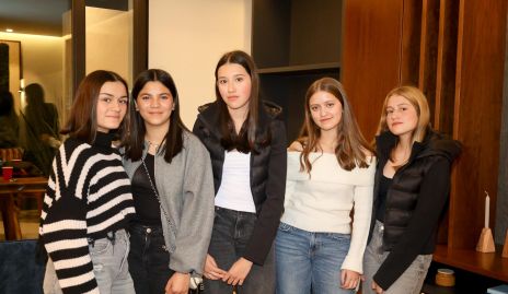  Ana Pau Avalos, Ana Pau Mercado, Majo Martínez, Valeria Nava y Ximena Safa.