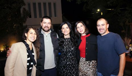  Ana Ceci Cid, Daniel Valle, Ale Cano, Paulina Solano y Rafael Mendizábal.