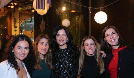  Daniela Cano, Ximena Fernández, Ale Cano, Gloria Escobedo y Paulina Solano.